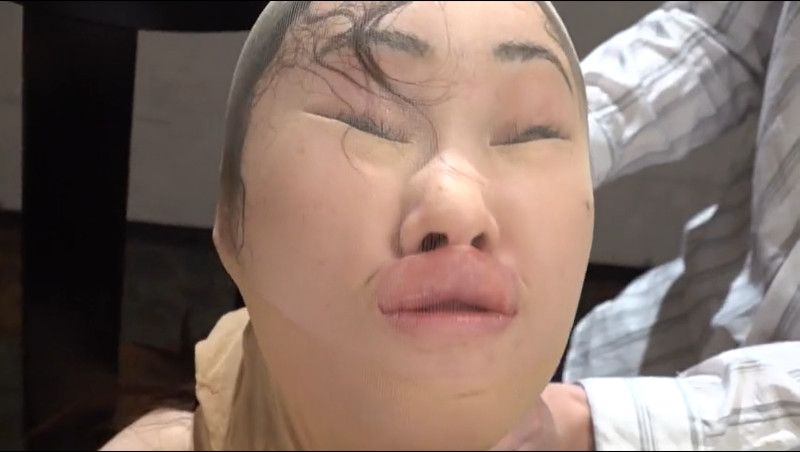 女子アナ 顔面パンスト8