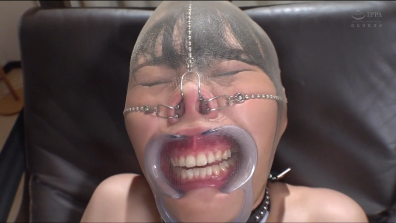 顔面パンスト 鼻フック 開口器11