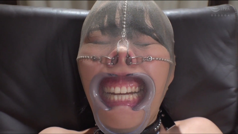 顔面パンスト 鼻フック 開口器3