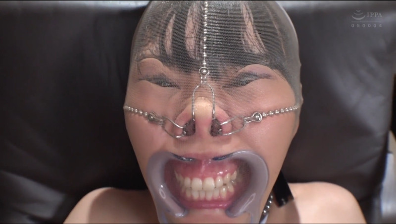 顔面パンスト 鼻フック 開口器6