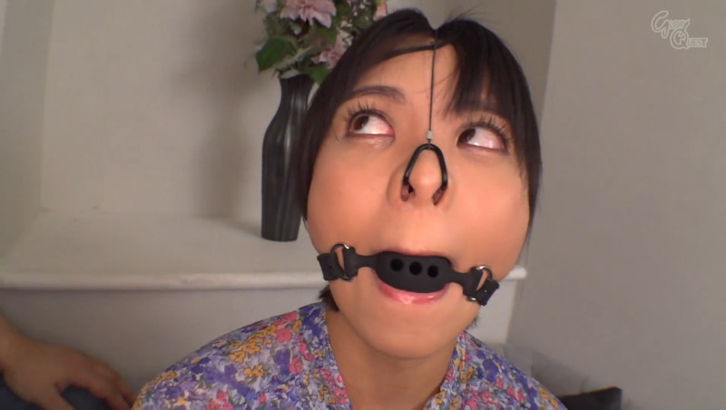 もなみ鈴 鼻フック ボールギャグ