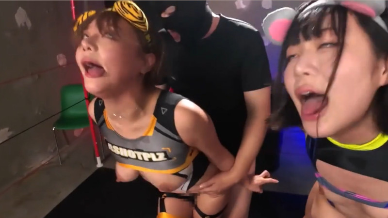 浜崎真緒 日向ひかげ 立ちバック 白目アヘ顔4