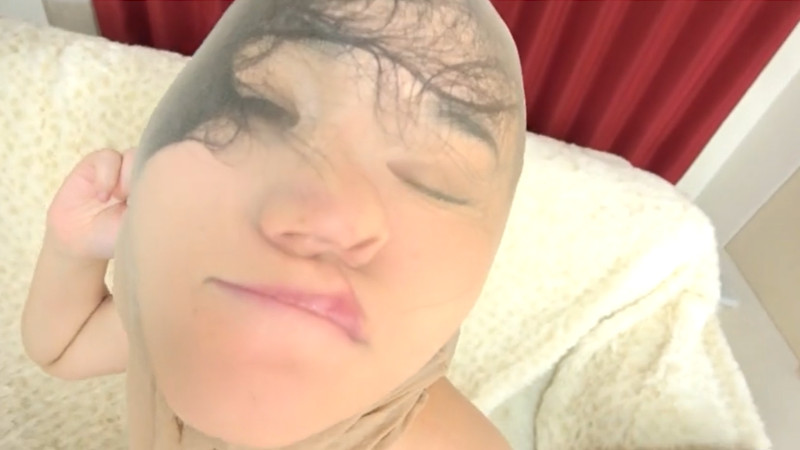 平井栞奈 顔面パンスト3