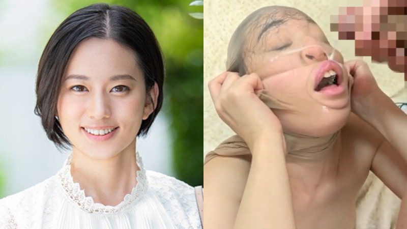 平井栞奈の顔面パンスト!羞恥に歪む表情がたまらない長身美人妻