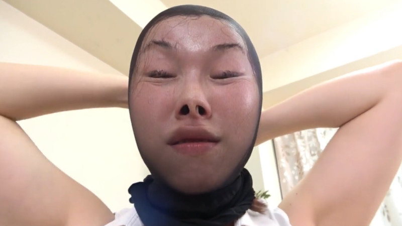 加藤ツバキ 顔面パンスト2