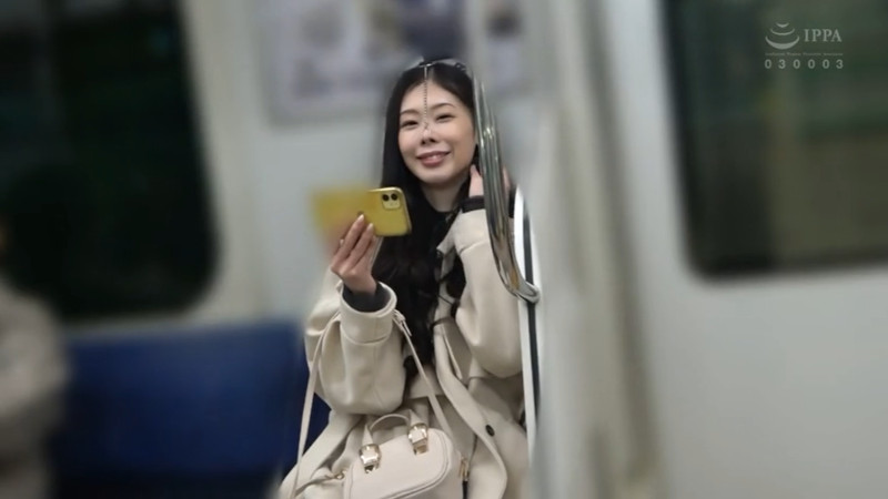 小松杏 鼻フック 電車