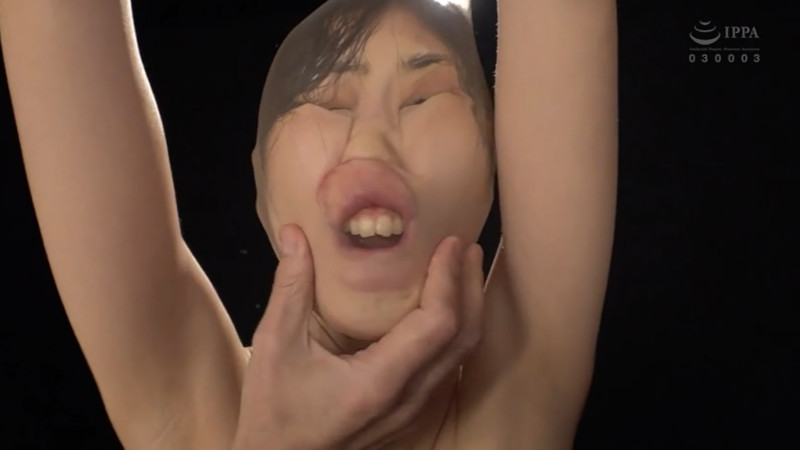 小松杏 顔面パンスト2