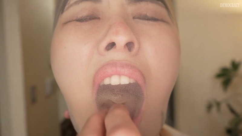 祈山愛 顔面パンスト3