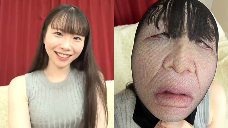 藤田こずえの顔面パンスト！付き合った経験もない子がカメラの前でブサ顔全開