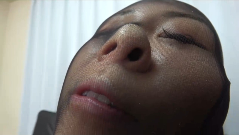 宗像れな 顔面パンスト2