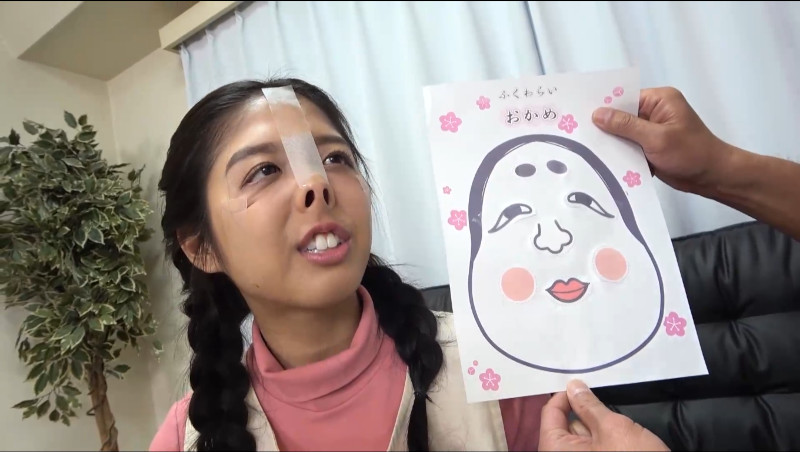 前乃菜々 セロテープ 変顔2