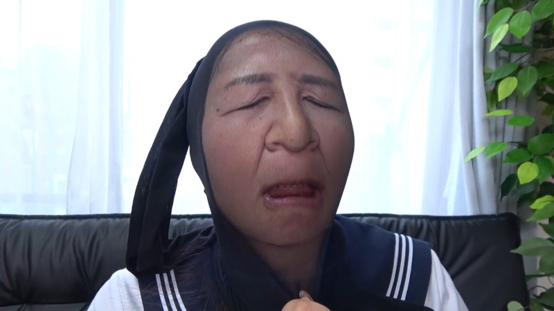 佐久間楓  顔面パンスト