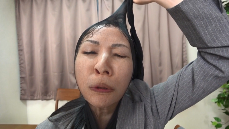 月野ゆりね 顔面パンスト2