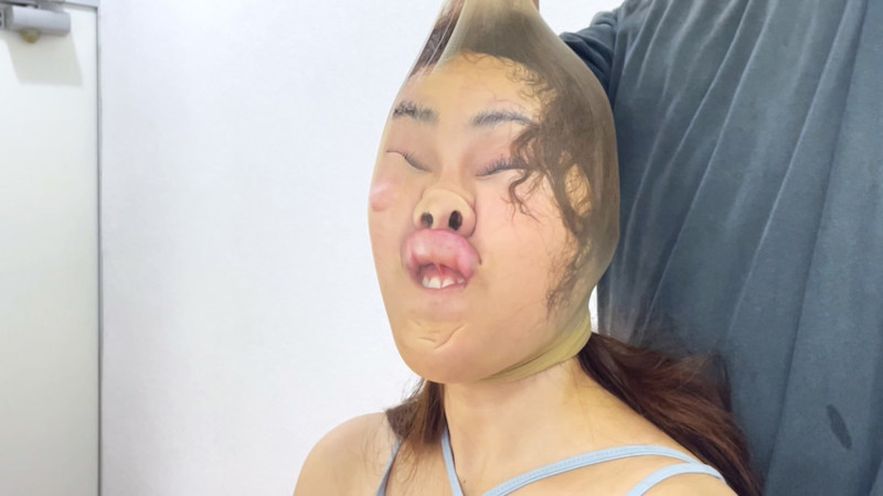 御影れみ 顔面パンスト2