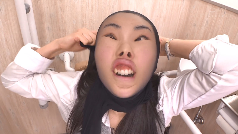 皆月ひかる 顔面パンスト5