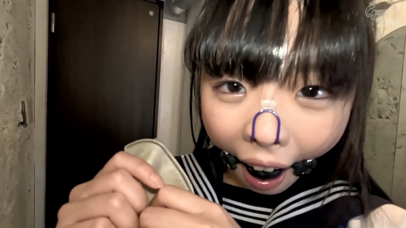 真宮しおり 鼻フック ボールギャグ